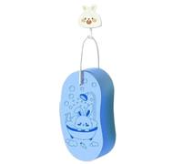 Esponja de baño para - Esponja de ducha absorbente con cordón para niños - Loofah higiénico portátil diseño de dibujos animados para niños