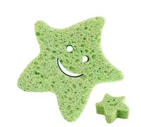 Esponja De Baño Para Niños - Esponja De Pulpa De Madera Esponjas De Baño Suaves | Esponja De Baño Para Bebé | Esponja De Ducha Linda Para Frotar El Baño | Esponja Removedora De Piel Muerta | Eliminado