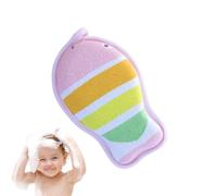 Esponja de baño para niños para bañarse | Formas lindas, esponja de ducha natural y segura, limpiador corporal reutilizable, lindo accesorio de baño para pieles sensibles, niños, D