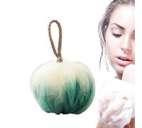 Esponja de baño - Pelotas espumosas de lufa de ducha | Pelota de ducha exfoliante corporal | Esponja de ducha para lavado corporal y baño cómodo