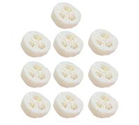 Esponja de baño Plańt Basėd de esponja de baño, herramienta de limpieza profunda, almohadilla de cuidado corporal alisadora de la piel, exfoliante suave para mujeres y hombres, piel brillante, textura