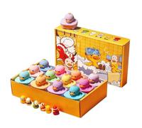 Esponja De Baño - PVC 23.5x18.2x5.8cm | 12 Piezas Juego De Patitos Bola De Ducha Pompas | Malla Espumosa Suave, Exfoliante Natural Infantil Para Tina