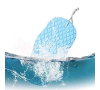 Esponja de Baño Suave, Cepillo para Eliminar la Piel Muerta, Esponja de Ducha Reutilizable para el Cuerpo, para bebé Adulto (BLUE)