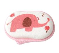 Esponja de baño suave para niños, esponja protectora para la piel, esponja de baño para recién nacidos, espuma de baño de alta absorción