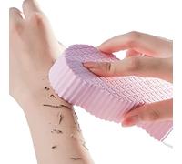 Esponja de baño ultra suave, esponja de baño exfoliante súper suave, esponja de baño, cepillo removedor de piel muerta, masajeador exfoliante, niños y mujeres embarazadas (rosa)