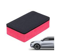 Esponja de barra de arcilla para lavado de autos: depurador de detalles de barro volcánico, almohadilla de limpieza de 8,5 x 5,5 x 2,7 cm, esponja más compuesto de arcilla para eliminar el exceso de o