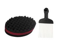 Esponja De Cabello Peinado Rastas Voluminizador Definidor Mantenimiento