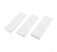 Esponja de cerámica para chimenea de bioetanol, paquete de 3 almohadillas de lana de fibra CMS de 30 x 10 x 3 cm, esponja de etanol de alta temperatura para quemador de seguridad (30 x 10 x 2,3 cm)