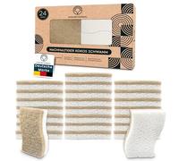Esponja de cocina sostenible, esponja de cocina biodegradable, esponja natural ecológica (24)