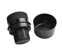 Esponja de cuidado de neumáticos con cubierta protectora para una aplicación fácil y eficaz de brillo (borde negro)