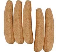 Esponja de ducha 5 piezas de 30, 5 a 16.0 in, esponja de lufa natural biodegradable, exfoliante corporal, baño de espuma suave y fácil para hombres y mujeres, natural