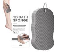 Esponja De Ducha Delicado Exfoliante Para Todo Tipo De Piel Hombre Y Mujer | Esponjas de ducha de limpieza profunda para mujeres Adultos Y Mayores Hogar Baño Apartamento Ducha Viaje Hotel