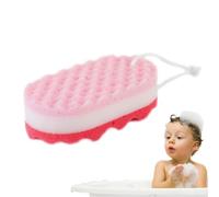Esponja de ducha - Esponja de baño suave y, esponja de baño exfoliante, esponja de baño portátil, limpiador de espuma de capas duradero para duchas, baños y la flecha