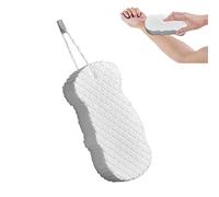 Esponja de ducha exfoliante de fibra natural - Esponja de fibra natural exfoliante corporal exfoliante corporal para adultos niños | Esponja marina natural súper absorbente para niños, Adawd