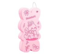 Esponja de ducha - Forma de conejito toalla para ducha - Esponja exfoliante para el cuerpo, para hombres, mujeres, niñas, adolescentes, esposa marido, hijo, familia, amigos, viajes, camping y baño