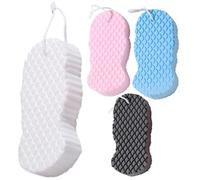 Esponja De Ducha Para El Cuerpo - Esponja Corporal Para Baño - Artículos De Higiene Diaria 4 Unidades Para Toda La Familia Y Amigos Uso Personal Set De Regalo