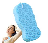Esponja de ducha para el cuerpo, exfoliante corporal 3D para mujer - Accesorio de ducha exfoliante suave adecuado para mujeres, hombres, niños, viajeros, hotel, casa, baño, ducha, baño, baño, aseo y