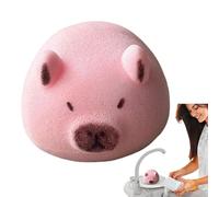 Esponja de ducha | Soft Exfoliator Shower Body Scrubber | Cute Cartoon Animal Shape Bath Accessories For Kids, & Adults | Soft Capybara Sponge Balls For Bathing, Dishwashing Kitchen, Bathroom