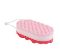 Esponja de ducha suave - Esponja de baño exfoliante | Esponjas De Baño Exfoliante Para Adultos | Ergonomic Gentle Body Sponge Schiam Rub | Desempape De Baño De Malla Suave | Scrubber