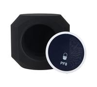 Esponja de espuma para reducción de ruido para parabrisas resistente al viento para estudio de micrófono PF8