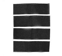 Esponja de filtro de aire, 4Pcs/set Filtro de esponja activado por carbón Accesorios de filtro de aire para filtro AC4800 B FLT4825