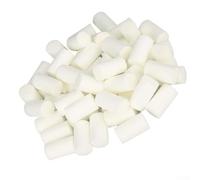 Esponja de filtro de alta presión para sistema de compresor de aire, 50 piezas reutilizables de 30 MPa, material de filtro de fibra de algodón, 2 x 3,5 cm