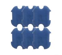 Esponja de filtro para limpiador robótico de piscinas A1 - para almohadillas de filtro de espuma de algodón premium, 6 piezas, material resistente de larga duración, intercambio rápido, 285 x 245 mm