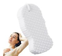 Esponja de fregado del cuerpo | Cepillo de ducha de esponja de baño 3D con cuerda colgante | Esponja de baño absorbente exfoliante para la eliminación de la piel muerta, esponja de