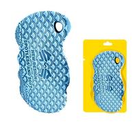 Esponja de frotamiento 3D, esponja de baño súper reutilizable, removedor de piel muerta, para adultos y niños