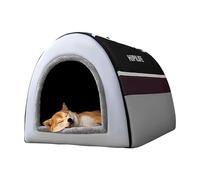 Esponja de interior para perrera para perros - Casa cálida para mascotas en invierno, Perrera para perros Otoño/Invierno Extraíble y Lavable, Nicho para mascotas, Perrera, Gran Perrera