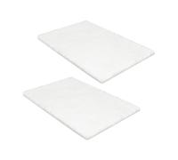 Esponja de lana de cerámica con aislamiento de fibra para chimenea portátil de mesa para prolongar el tiempo de combustión, 12 x 8 pulgadas, mejoras de bioetanol
