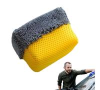 Esponja de lavado de coche - Esponja de lavado de coche | Water Absorbent Interior Scrubbing Sponges | Multipurpose Interior Scrub Pad Cars Cleaning Supplies for Automotive Cleaning | All-Purpose