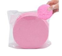 Esponja de limpieza facial, esponja de limpieza facial de algodón de pulpa de madera, almohadillas de limpieza, esponjas cosméticas de spa, esponjas faciales de celulosa personal