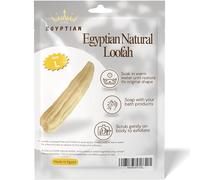 Esponja de lufa egipcia entera de 22 a 26 pulgadas, 100% natural y orgánica, exfoliante para ducha, esponja de lufa natural, para hombres y mujeres