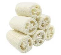 Esponja De Lufa Natural Esponja Exfoliante Corporal Biodegradable Esponja De Lufa Para Ducha Multiusos (Color : White, Size : 10cm)