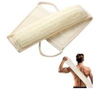 Esponja de lufa natural grande para baño y ducha, exfoliante corporal, esponja de lufa para mujeres y hombres, esponja de baño, exfoliante para limpiar tu cuerpo profundamente, revitalizar la piel