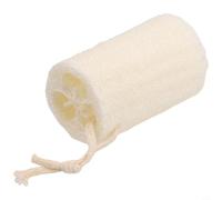 Esponja de lufa natural para ducha y baño, 1 pieza, limpiador corporal fibroso para exfoliar la piel muerta y la limpieza del hogar