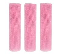 Esponja de malla africana para la ducha, paño de malla africana, toalla de baño, 3 esponjas de baño para eliminar la piel muerta para hombres y mujeres