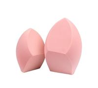 Esponja de maquillaje de gran tamaño, esponja cosmética for base, corrector de polvo suave, esponja de belleza, licuadora, esponja de maquillaje cosmética, 1/2 Uds. (Color : 02 Bean Paste)
