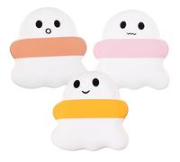 Esponja de Maquillaje Fantasma Correa, 3 Piezas, Látex | Polvos Sueltos y Sombras, Formato Portátil, Retoques Precisos, Adecuado para Principiantes y Viaje