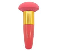 Esponja de Maquillaje para Base y Crema con Mango, Portátil | Uso en Seco o Húmedo, Plástico y Esponja, Mejor Agarre, menos Suciedad, Mujeres y Estudiantes