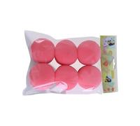 Esponja de peluquería, esponja de cortejo sin calor, sin calor para cabello largo - Esponjas de curling de peinado de 6, rulos de sueño portátiles para niñas