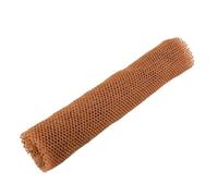 Esponja De Red Malla exfoliante, esponja de red exfoliante, tira larga, red más suave for la piel, red larga, piel suave, depurador de espalda(Coffee)