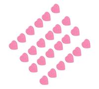 Esponja Desmaquillante Rosa 32 Piezas en Forma de Corazón | Celulosa, Elimina Exceso de Grasa y Maquillaje, Llega a Zonas Difíciles, Uso Diario Femenino