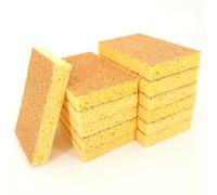 Esponja ecológica y sostenible, Juego de 12, no Raya, Fabricada en Francia