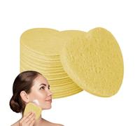 Esponja en forma de corazón - Esponjas de limpieza de maquillaje, esponjas faciales diarias | Esponja desmaquillante en forma de corazón, herramientas de esponja facial de belleza para el hogar, juego