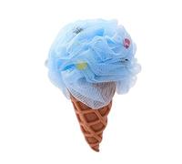 Esponja espumosa de malla para helado, esponja de baño y ducha, esponja de lufa, herramienta de limpieza para niños