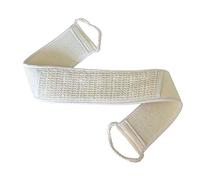 Esponja exfoliante de lufa con cuerda para bañera, esponja corporal, cepillo corporal para limpieza profunda, cuidado de la piel para hombres y mujeres, spa, baño, ducha, toallas de baño (gris, talla