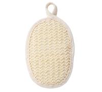 Esponja exfoliante de lufa, exfoliantes faciales, exfoliantes corporales para ducha y baño, almohadilla limpiadora facial manual para mujeres