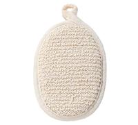 Esponja exfoliante facial de lufa para ducha, esponja de lufa para baño, ducha, esponja de lufa para rostro y cuerpo que te limpia